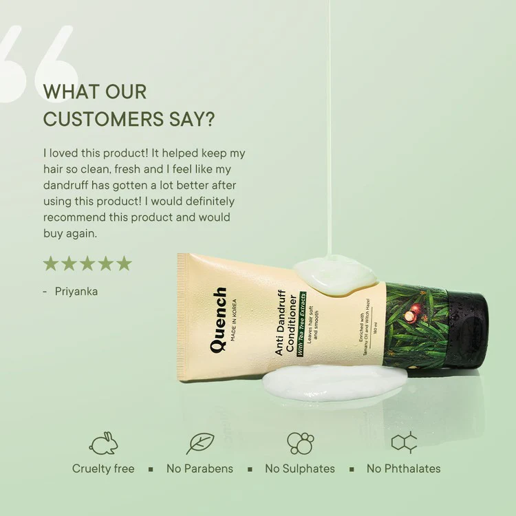 Anti Dandruff Conditioner with Tea Tree Extracts - 180 ML - Image 5
