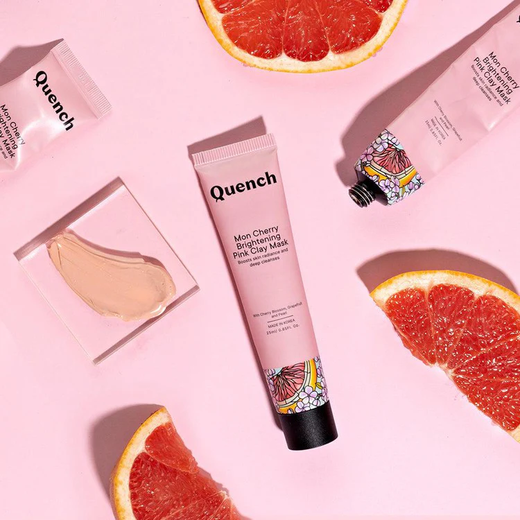 Brightening Pink Clay Mask with Cherry Blossom Radiance Mini - Pack of 2 - Image 2