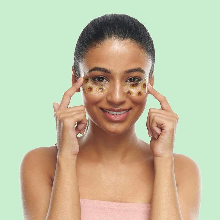 Brightening Under Eye Hydrogel Patch with Avocado Vitamins C & E (Pack of 6) - Image 5