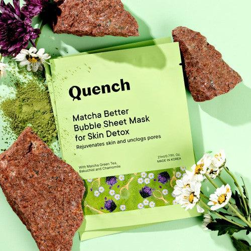 Bubble Sheet Mask with Matcha Green Tea Anti-Oxidants -21 ML - Image 8