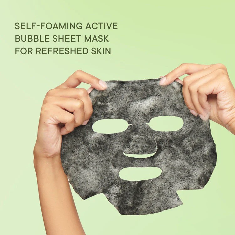 Bubble Sheet Mask with Matcha Green Tea Anti-Oxidants -21 ML - Pack Of 1 - Image 5