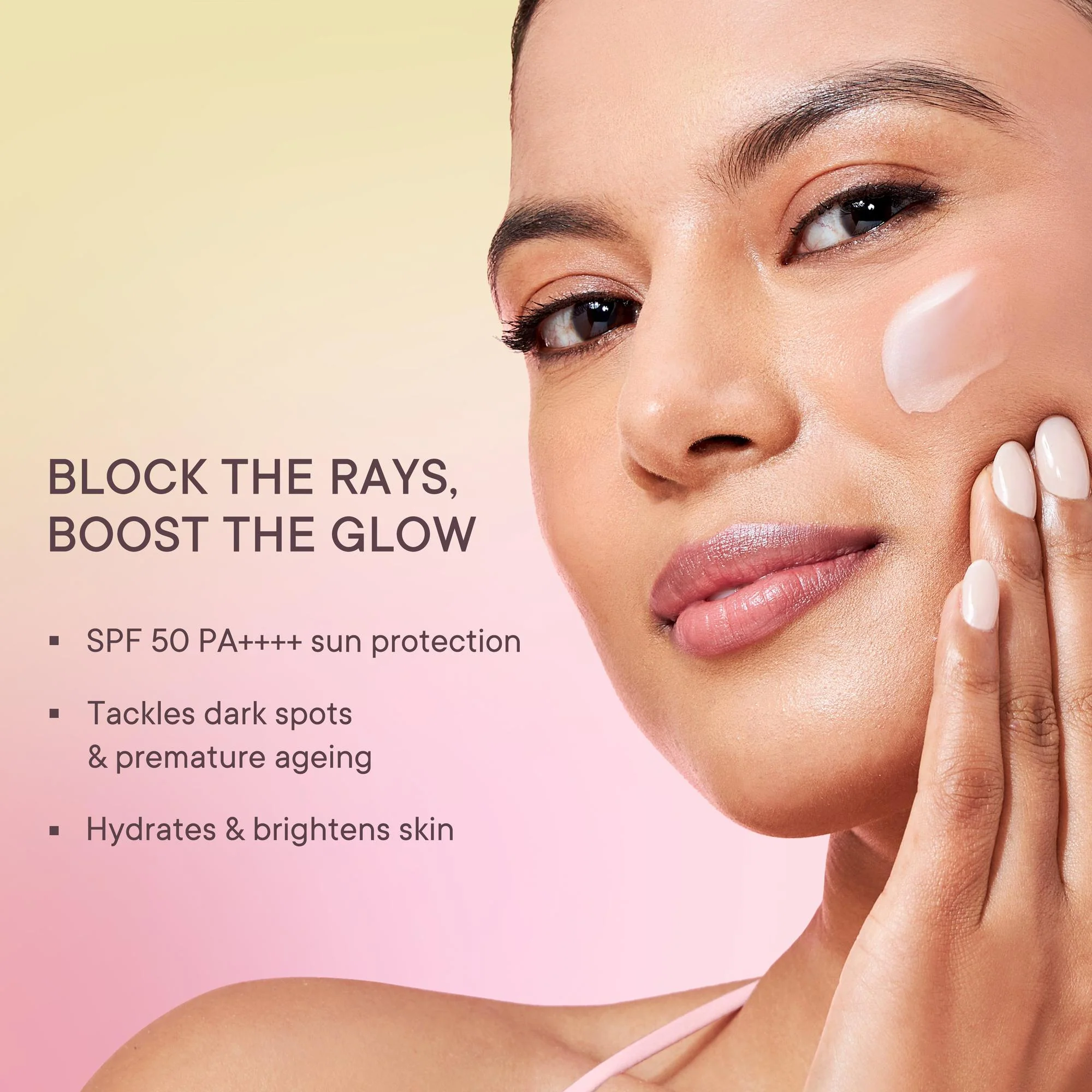 Cherry Blossom Glow Sunscreen Serum with 2% Niacinamide - Image 2