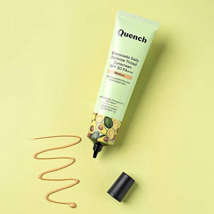 Daily Defense Tinted Sunscreen SPF 50 PA+++ with Avocado Vitamins C & E - 50 ML - Image 21