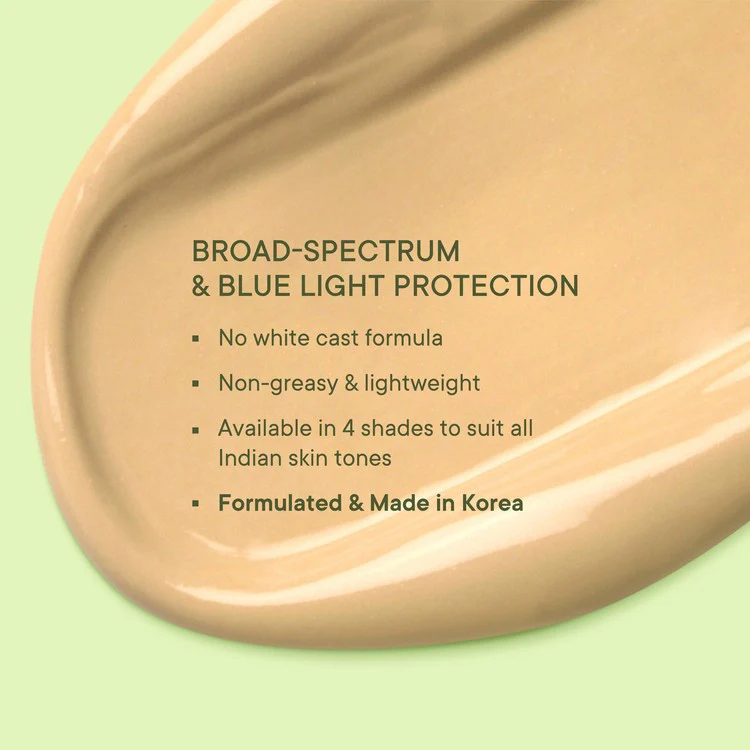 Daily Defense Tinted Sunscreen SPF 50 PA+++ with Avocado Vitamins C & E (Deep) - 50 ML (Copy) - Image 4