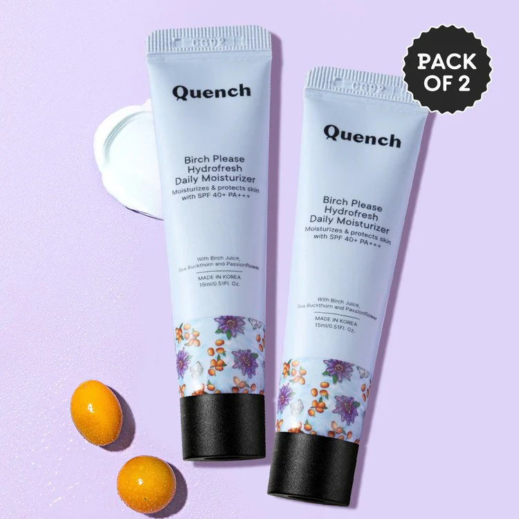 Daily Hydrating Moisturizer with SPF 40+ PA+++ & Birch Juice Enzymes Mini - Pack of 2