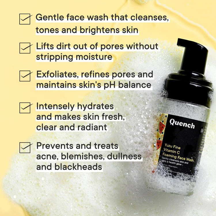 Foaming Face Wash with Yuzu Vitamin C - 100 ML - Image 3