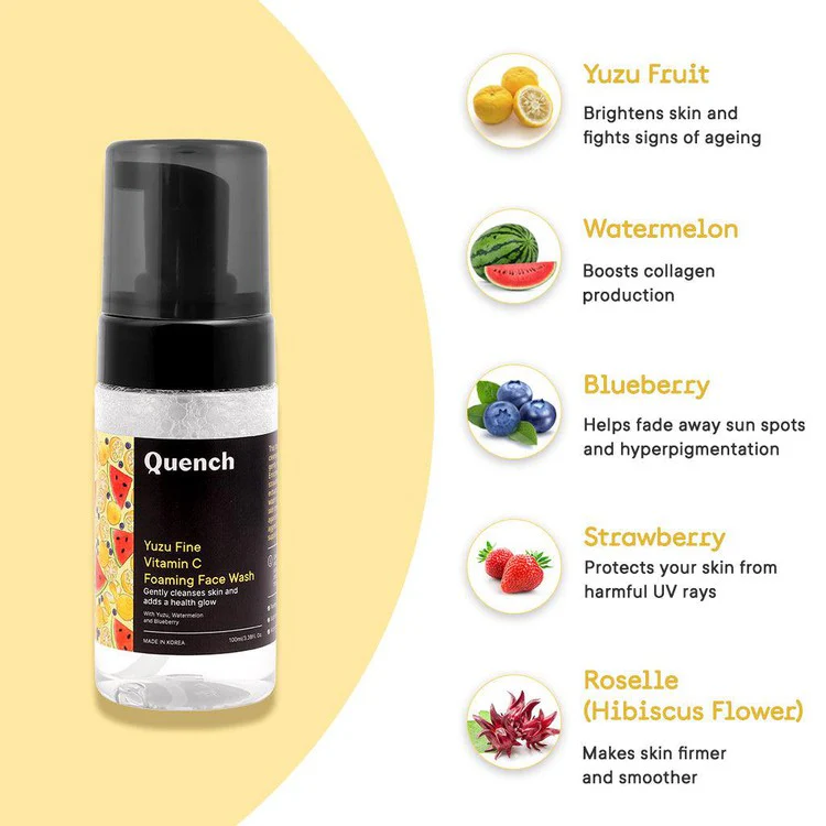 Foaming Face Wash with Yuzu Vitamin C - 100 ML - Image 4