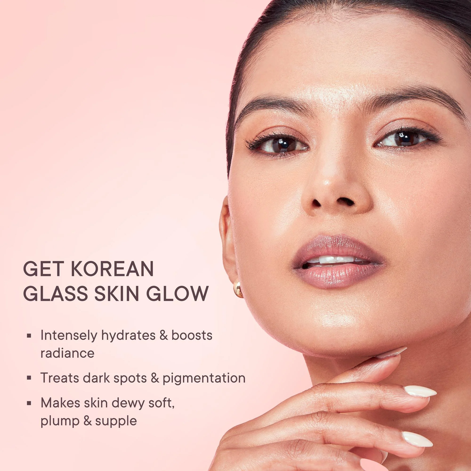 Cherry Blossom Glass Skin Serum With 10% Niacinamide and Hyaluronic Acid - 30 ML - Image 2