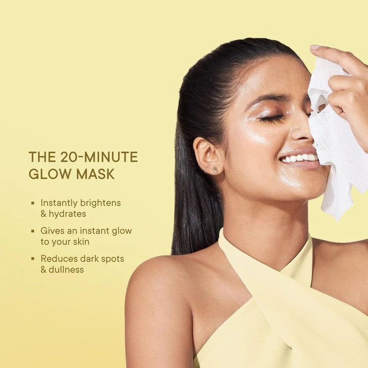 Instaglow Sheet Mask with Yuzu Vitamin C - Pack Of 1 - Image 2