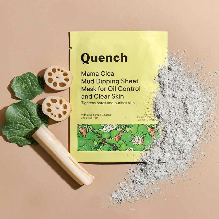 Mama Cica Mud Dipping Sheet Mask for Oil Control and Clear Skin - 23 ML