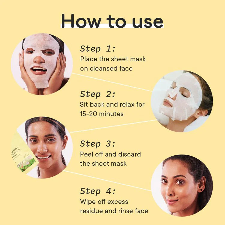 Mud Sheet Mask with Cica Herb Repair (Pack of 6) - Image 3