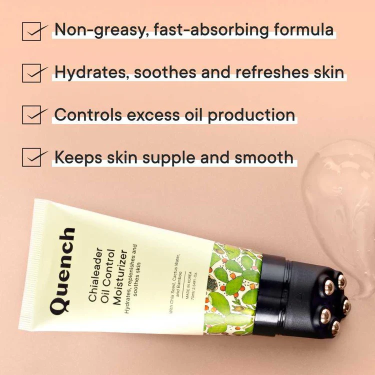 Oil Control Moisturizer with Chia Seeds Omega 3 - 75 ML - Image 2
