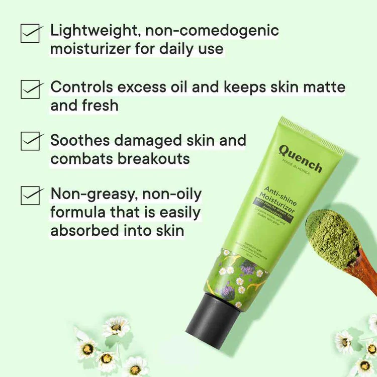 Oil Free Moisturizer with Matcha Green Tea - 75 ML Free - Image 2