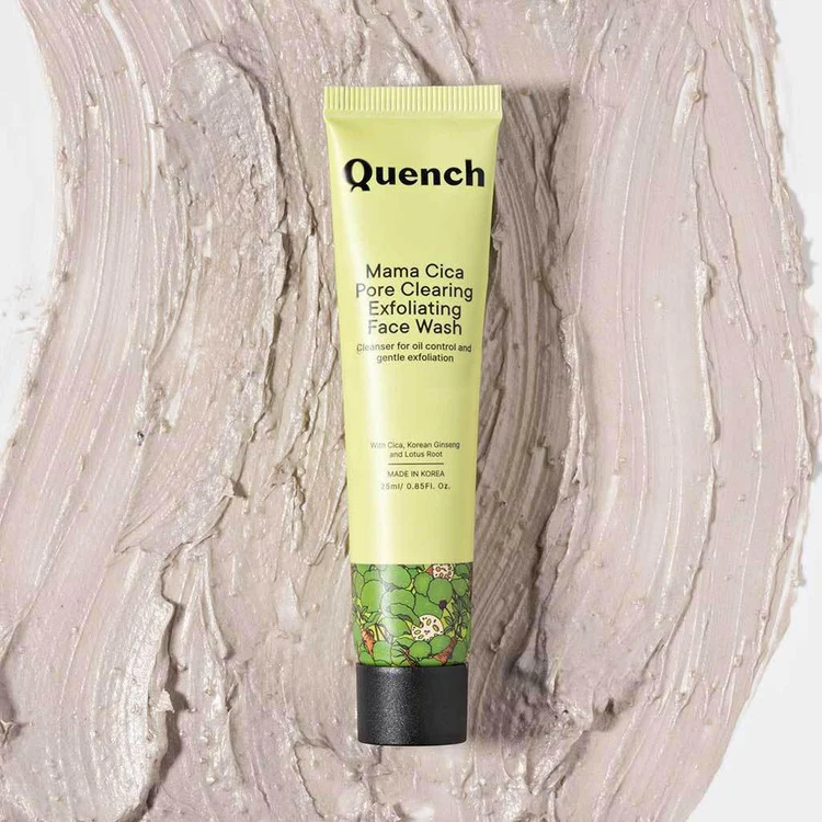 Pore Clearing Exfoliating Face Wash with Cica Herb Repair Mini - Pack of 2 - Image 2