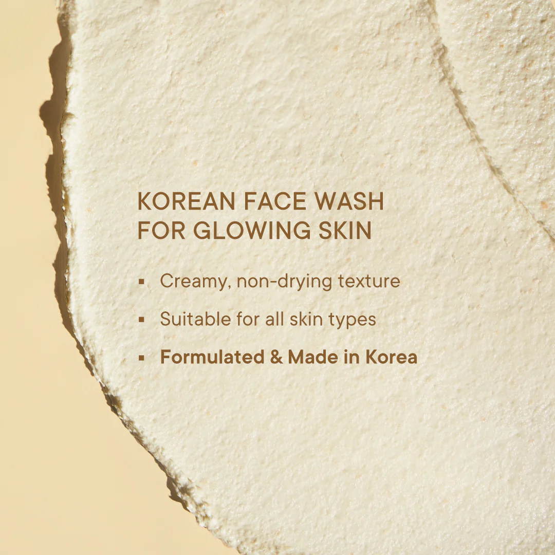 Rice Water Hydrating Cream Face Wash - Image 3