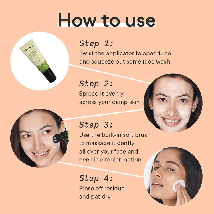 Shine Control Gel Face Wash With Built-in Brush for Deep Cleansing - 100 ML - Image 5