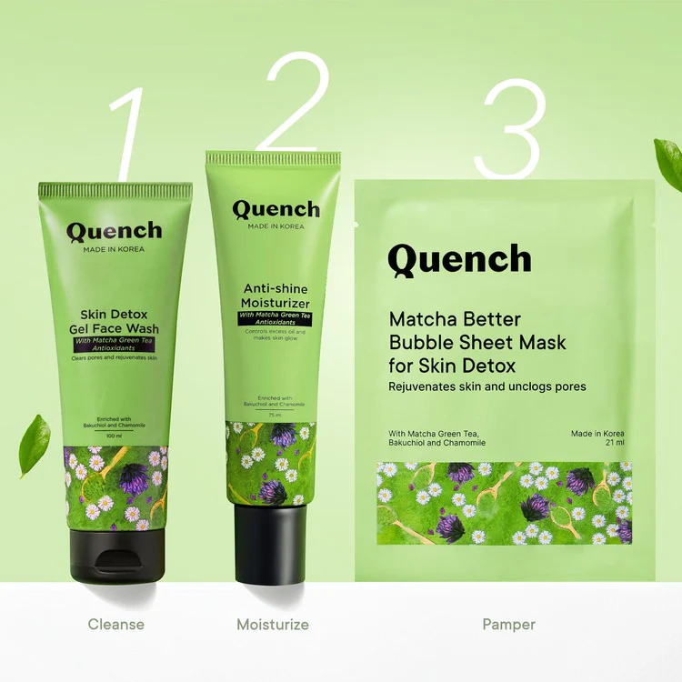 Skin Detox Gel Face Wash with Matcha Green Tea Anti-Oxidants (100 ML) - Image 6
