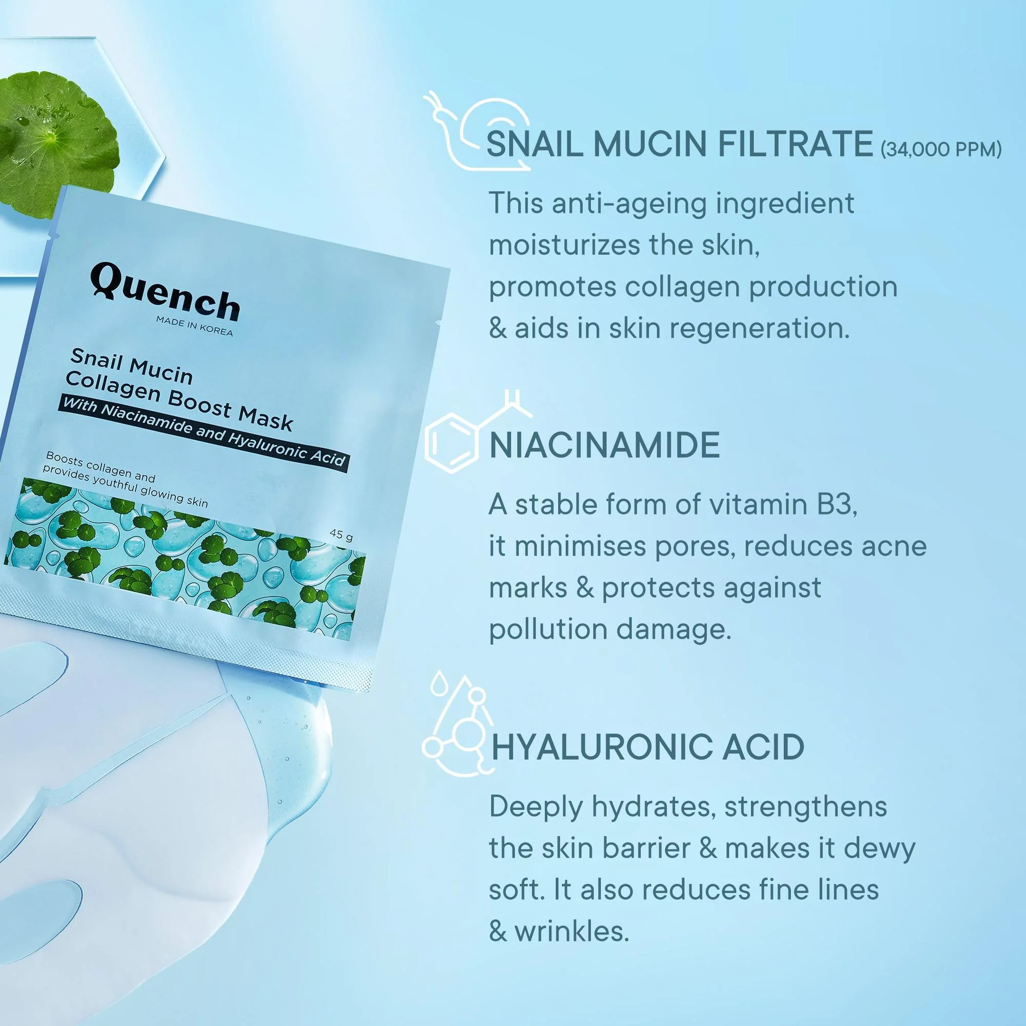 Snail Mucin Collagen Boost Mask - Image 4